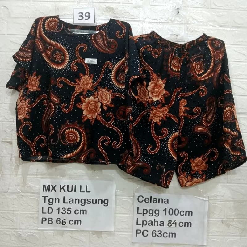 SETELAN PIYAMA JUMBO MURAH BUSUI KEKINIAN KENCANA UNGU ASLI PREMIUM ORIGINAL ORI LD 140 STELAN BABYD