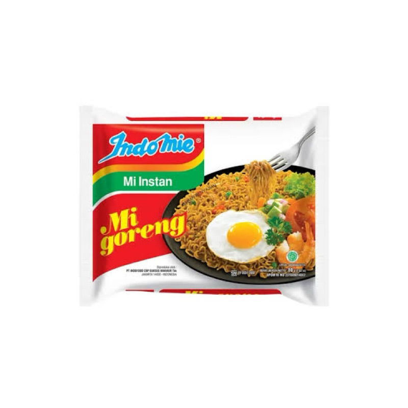 

Indomie goreng 80gr
