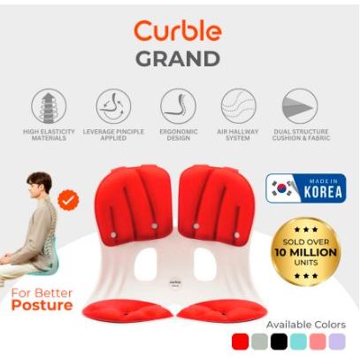 Curble Posture Chair Grand/Kursi Postur Tubuh/Made In Korea