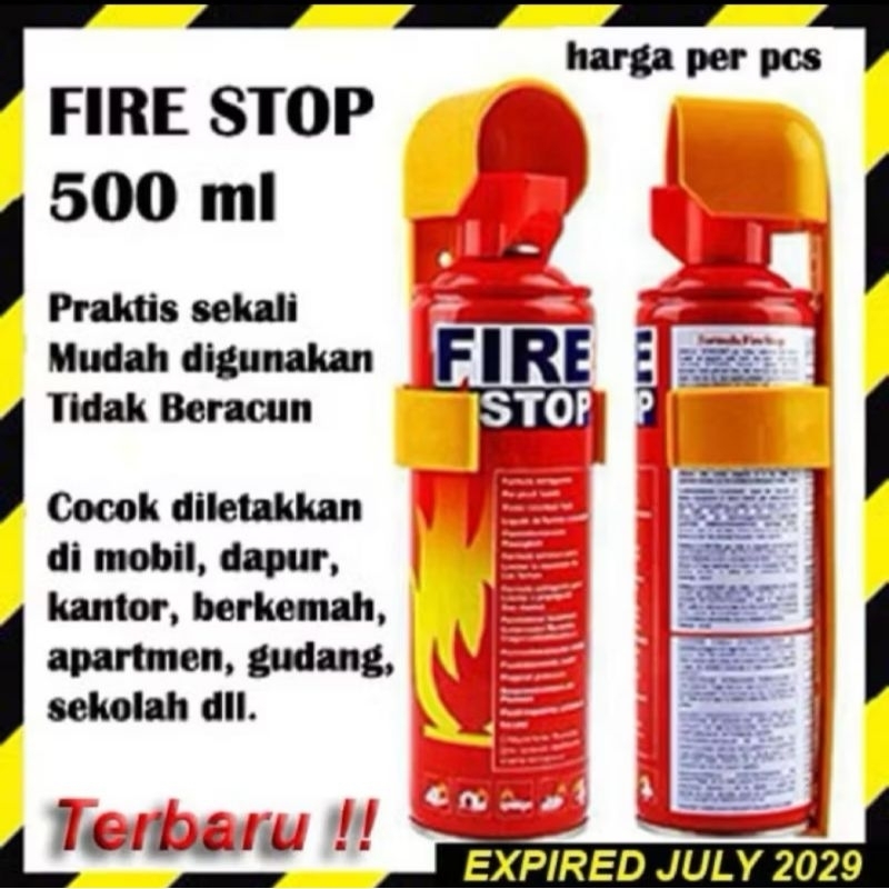 Fire Stop Extinguisher Apar Mini Spray Racun Pemadam Api Kebakaran