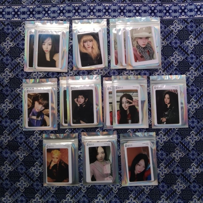 [READY TAKE ALL] Photocard QQ Music Armageddon aespa Karina Winter Giselle Ningning Macaron Peace Bl