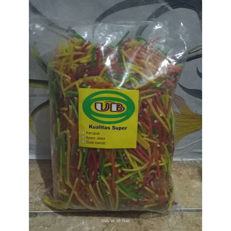 

KERUPUK LIDI WARNA WARNI