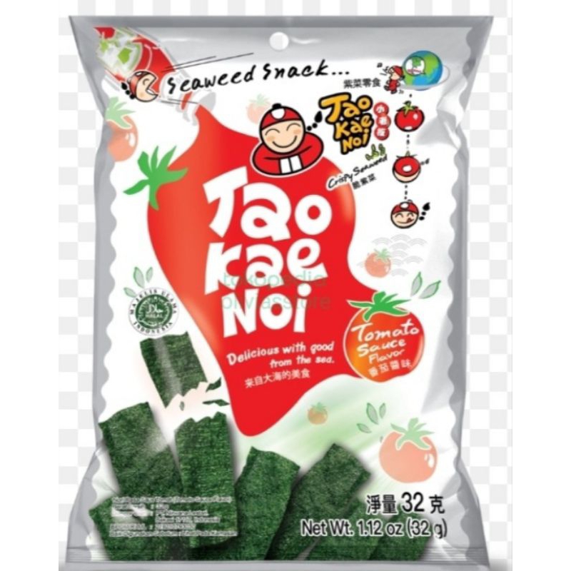 

3pcs taekaonoi rumput laut Krispy 32grm