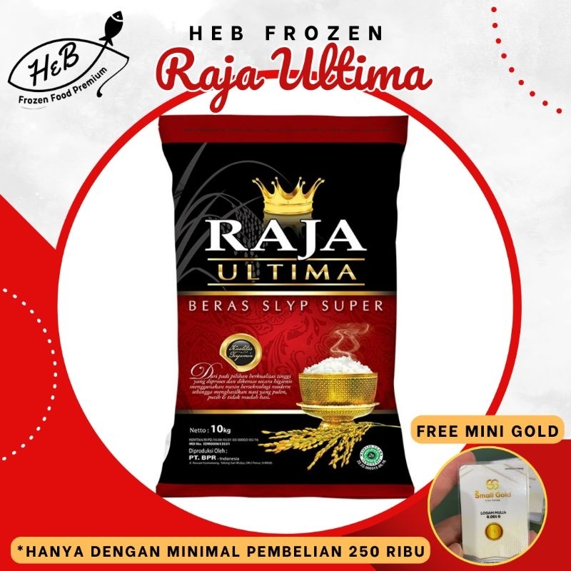 

Beras Raja Ultima Beras SLYP Super 10Kg Termurah