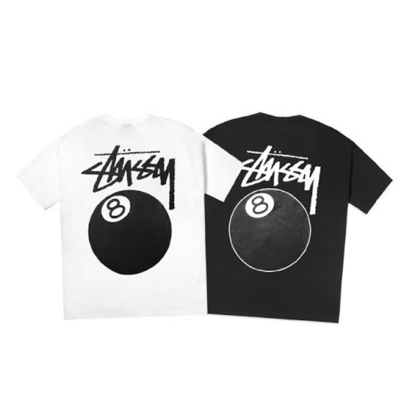 T-Shirt Stussy 8 Ball  Oversize