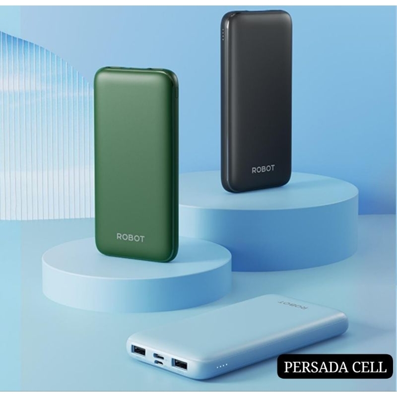 Power Bank Berkualitas Bagus Oke ROBOT POWER BANK RT12 Black