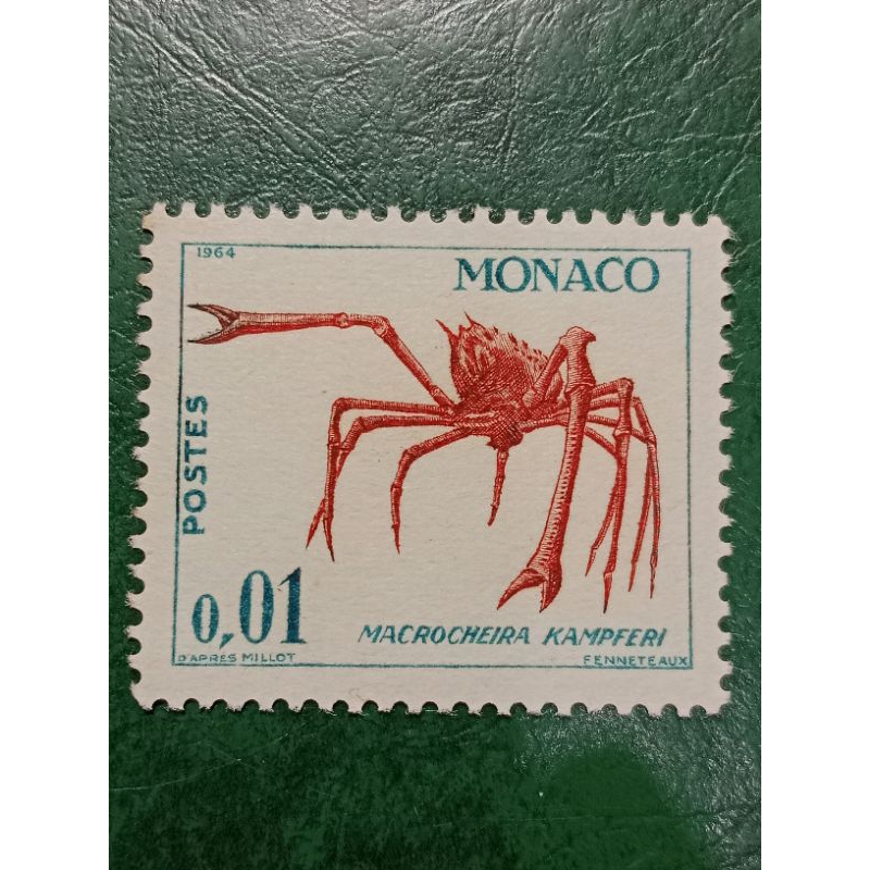 

Prangko Monaco kuno Tahun 1964 UN USED