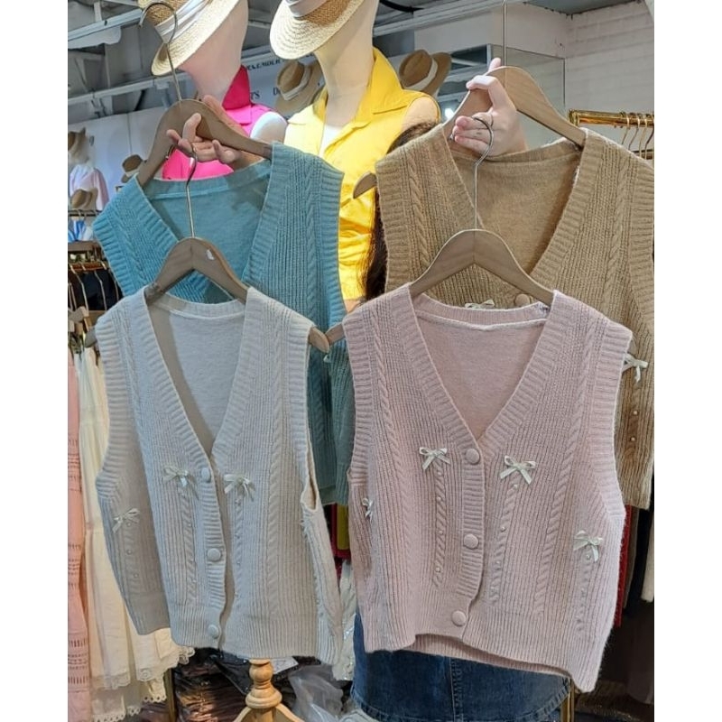 Vest Wanita  Rajut Bangkok