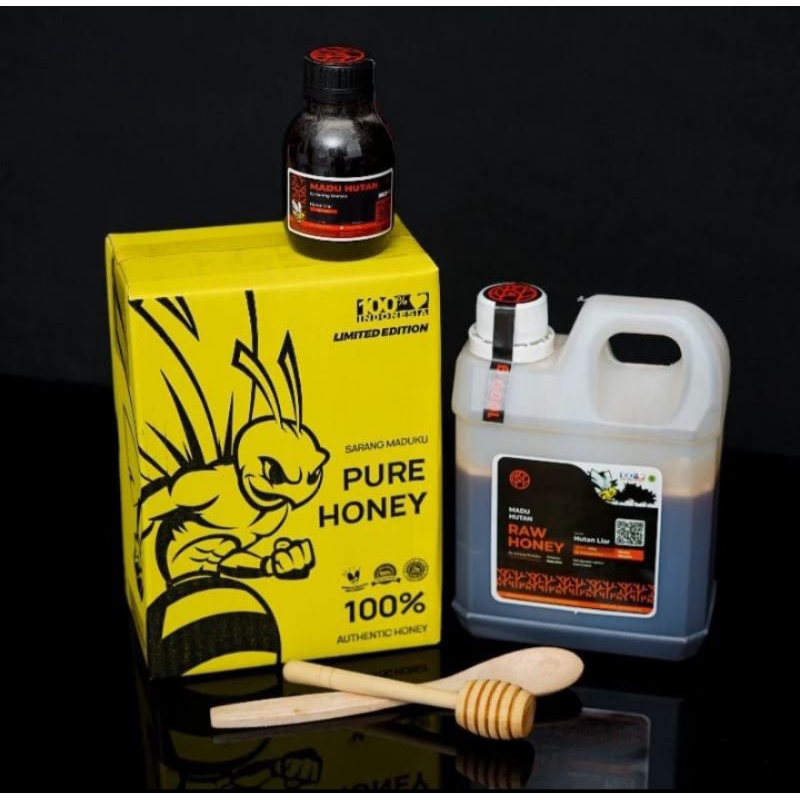 

Sarang Maduku - Madu Hutan Liar Asli Murni 100% Raw Honey 1Kg