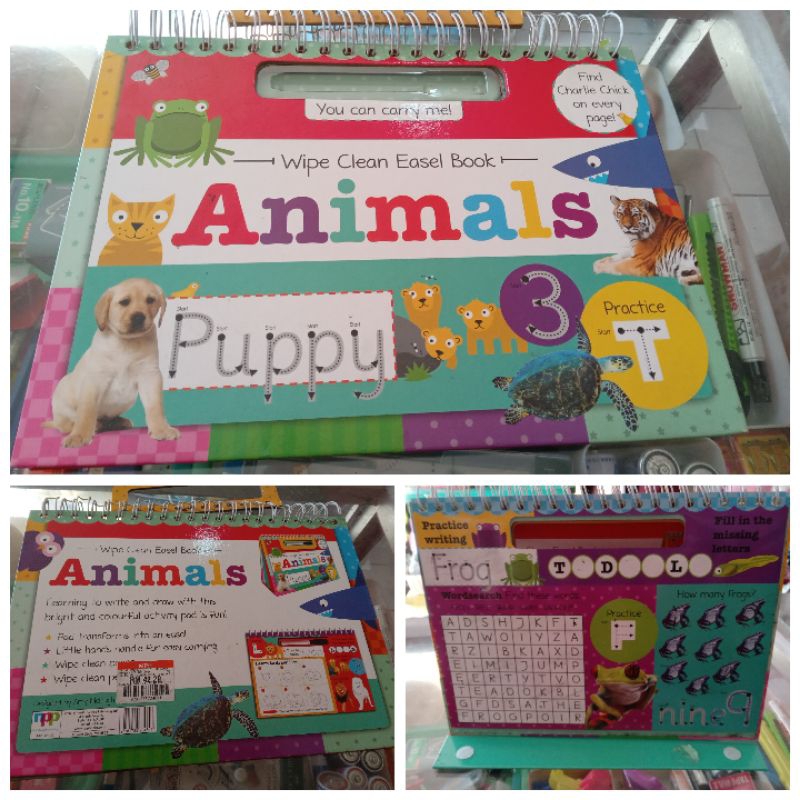 

Wipe Clean Easel Book