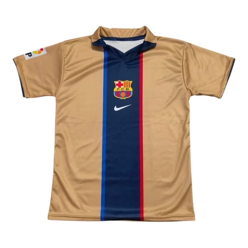 Jersey Bola Barcelona Retro 2001 Away Printing