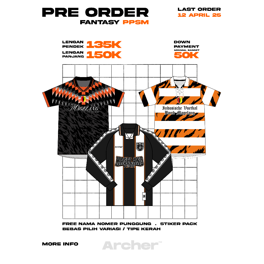 [PRE ORDER] JERSEY FANTASI PPSM