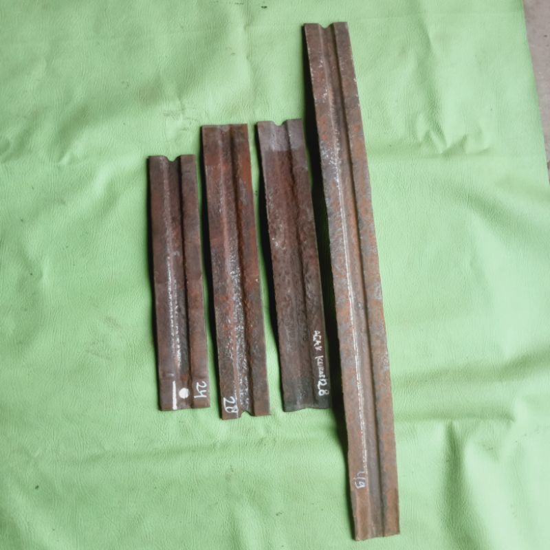 per jeep willys gen 1 agak korosi dan korosi lebar 4,5cm