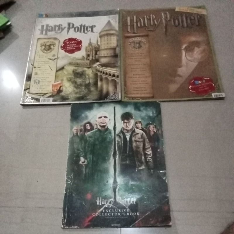 Majalah Bobo Special Edition Harry Potter / Harry Potter Collection 3 Majalah Harga Sepaket
