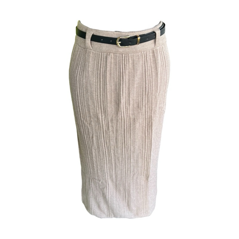 Rok Span Rajut Import Wanita Panjang Bahan Premium Bangkok Tebal Dan Adem/Rok Panjang Span Rajut Kek