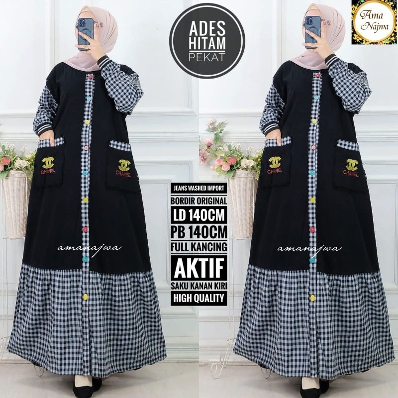 GAMIS JEANS JUMBO LD 140 BY AMA NAJWA
