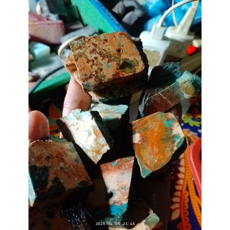 bongkahan batu virus Nevada kotakan