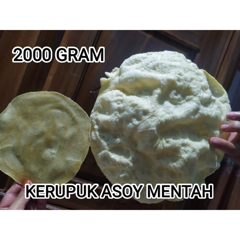 

kerupuk asoy mentah khas bogor kiloan termurah