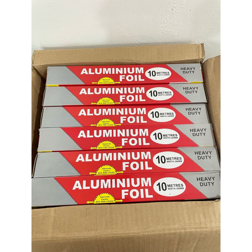 ALUMINIUM FOIL ROLL 10M / KERTAS ALUMINIUM FOIL ROLL HEAVY DUTY