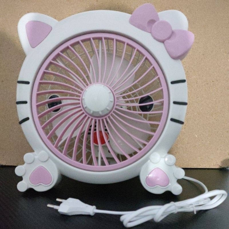 Kipas Angin Listrik Kecil Karakter 10inci