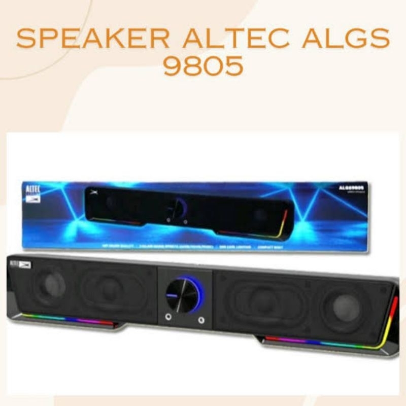 speaker altec lansing algs9805 soundbar