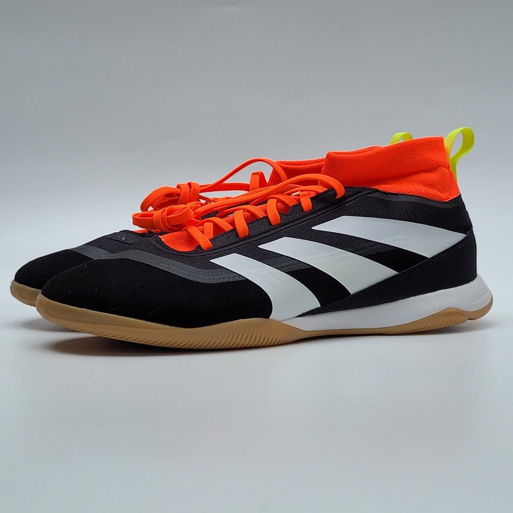 Sepatu Futsal Adidas Predator League Sock IN Original BNIB Black Hitam Indoor