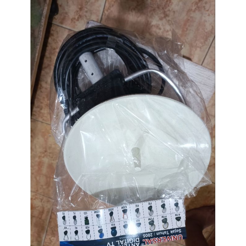ANTENA DIGITAL TV UNIVERSAL INDOOR OUTDOOR MINI PMO + KABEL ANTENA 10METER