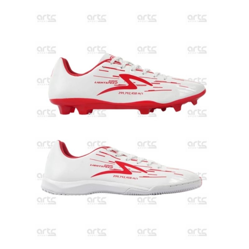 SPECS LIGHTSPEED REBORN WHITE EMPEROR RED FG/IN