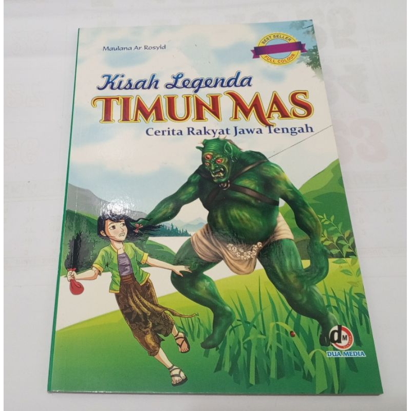 Buku cerita kisah lagenda Timun mas