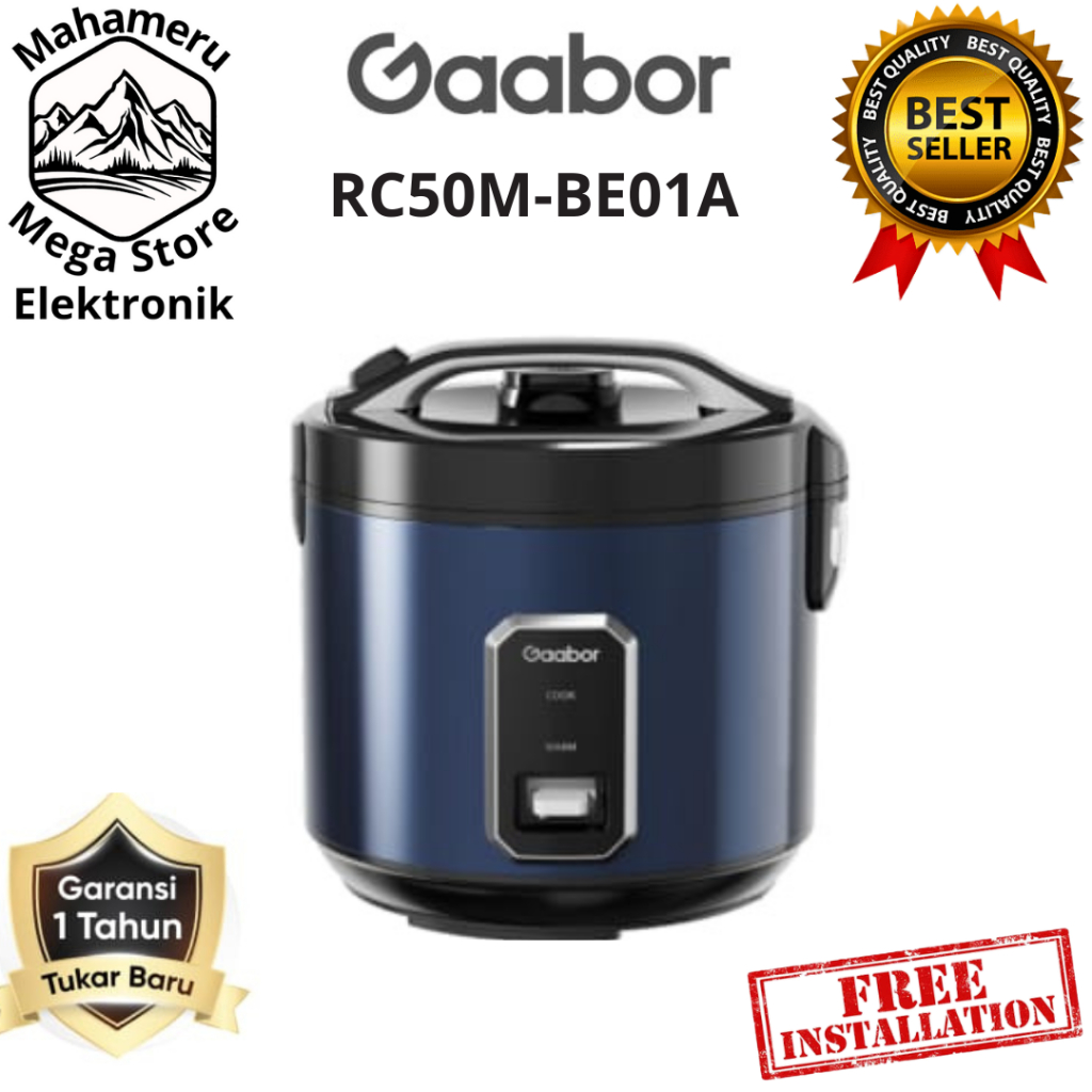 GAABOR MULTIFUNCTION RICE COOKER 2.2L RC50M-BE01A