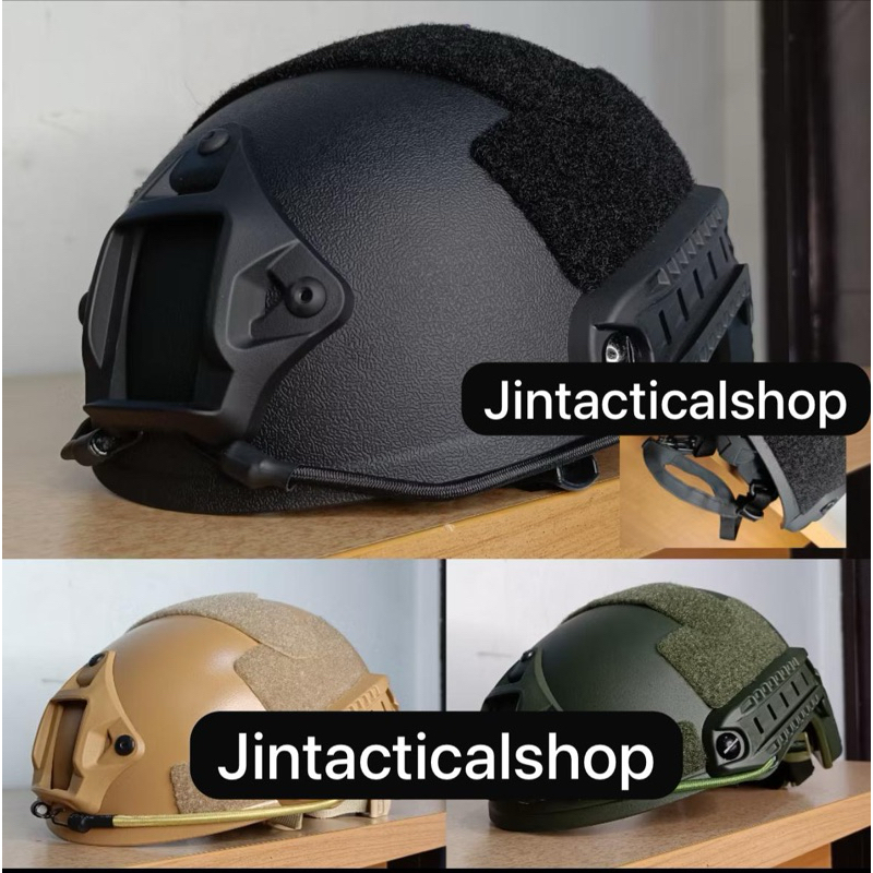 Helm Tali Putar / helm Tactical Tali putar / tactical helmet / helm tactical dengan tali putar