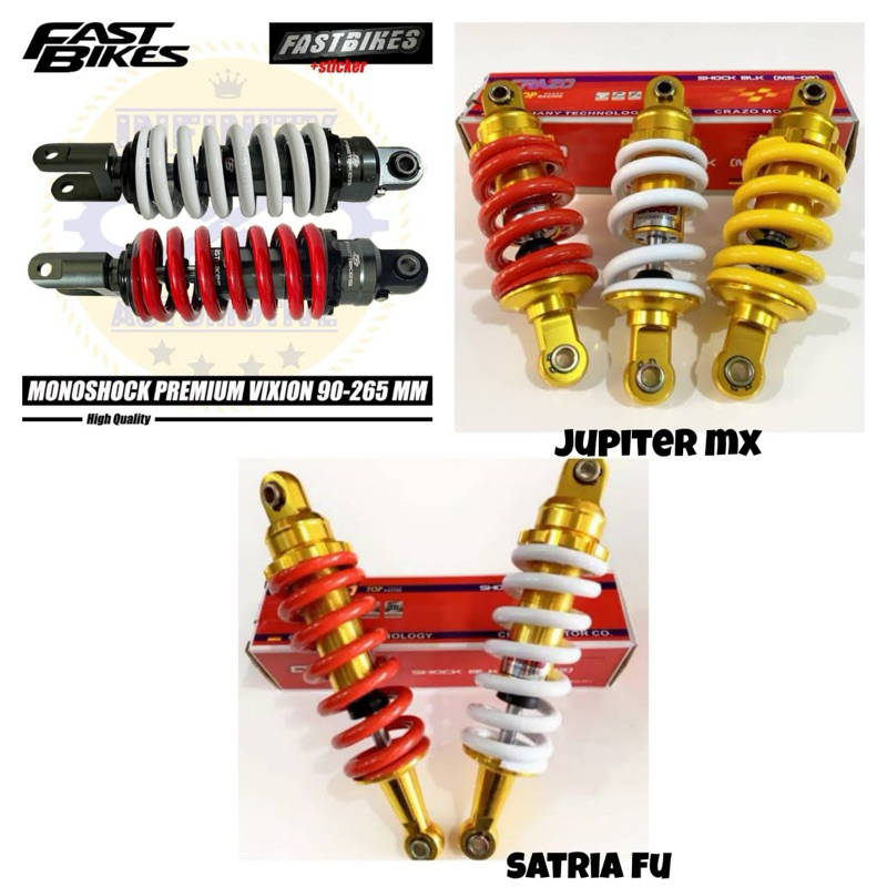 SHOCK MONOSHOCK VARIASI JUPITERMX / VIXION / SATRIA FU