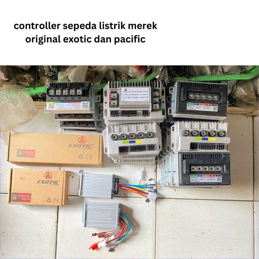 EXOTIC PACIFIC Controller Sepeda Listrik 48v 36v 20ah Selis 500Watt 650Watt Cooltech Groza Syncross 