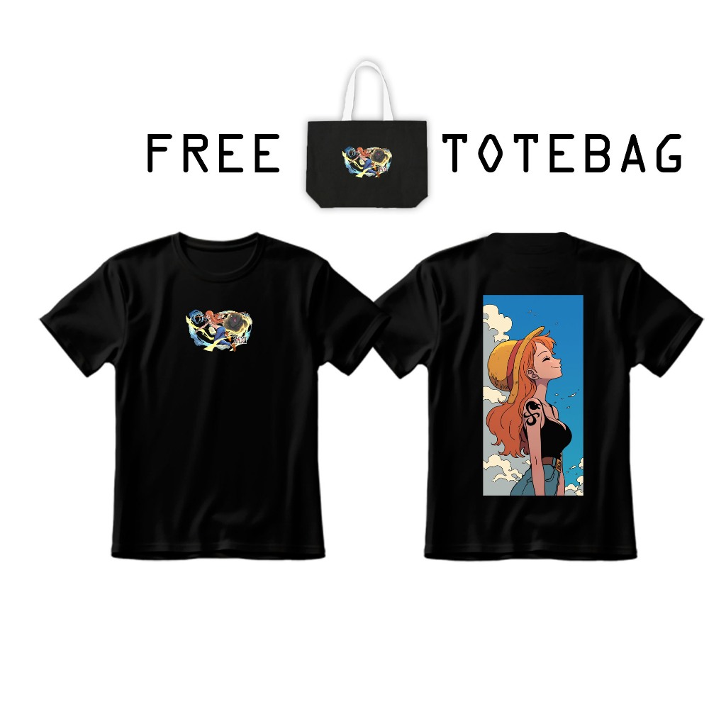 KAOS ONE PIECE  NAMI SERIES / KAOS ONE PIECE / KAOS NAMI / TSHIRT ONE PIECE