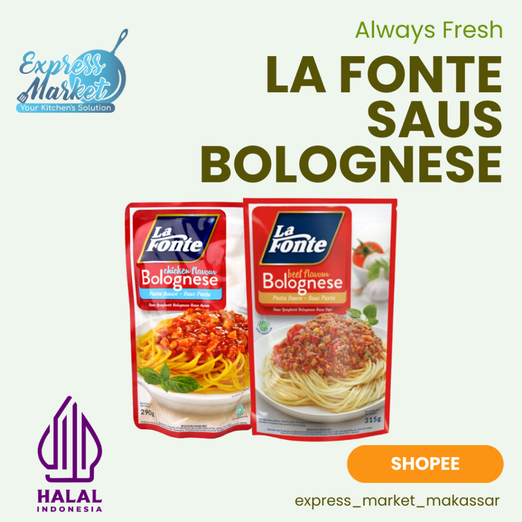 La Fonte Saus Pasta Bolognese
