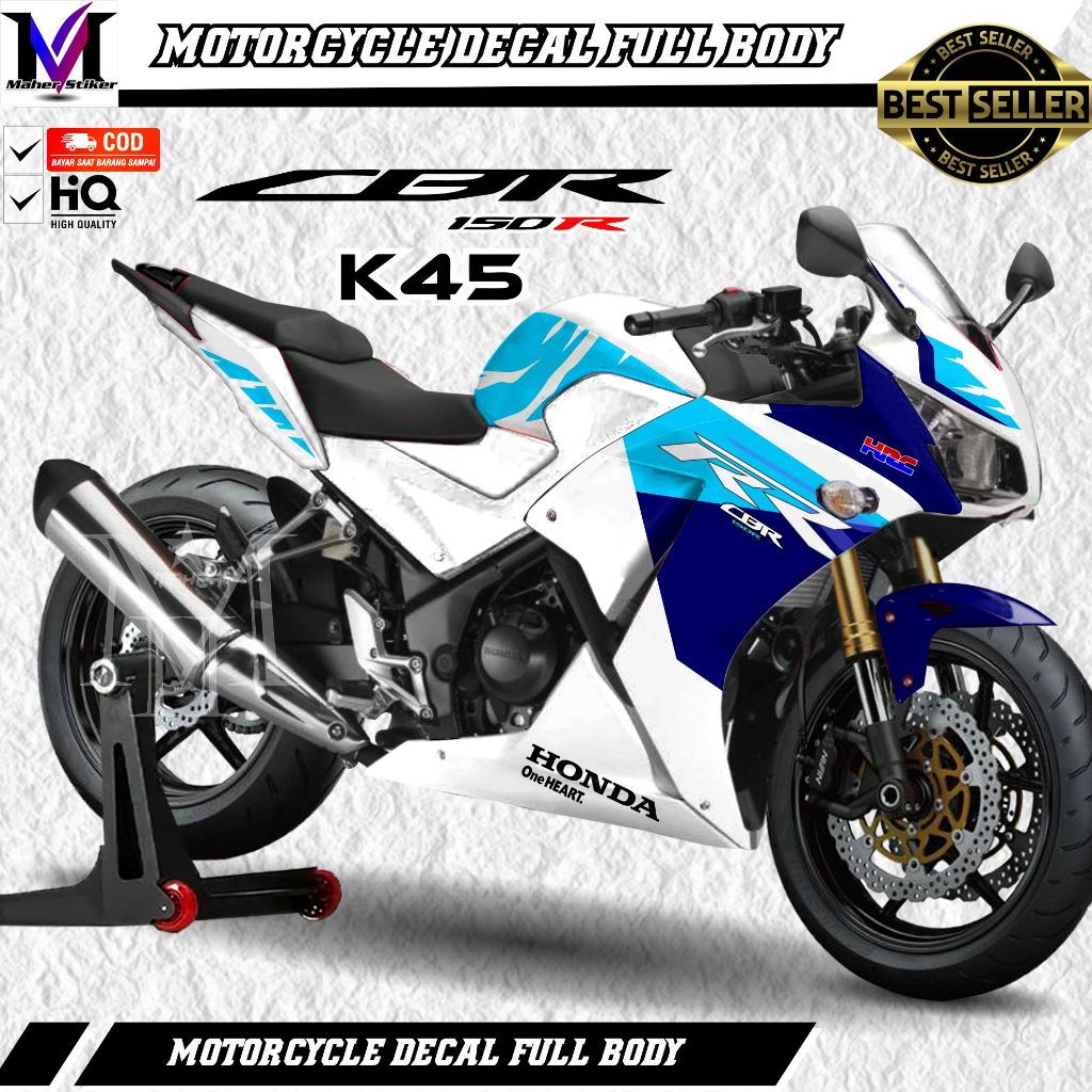 Decal CBR K45 Lokal Fullbody Variasi Livery1000