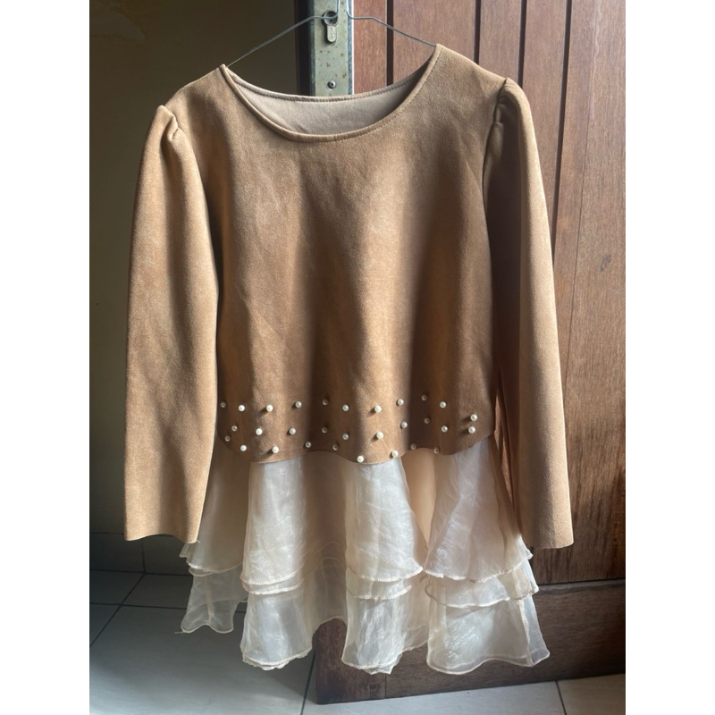 Baju Tunik / Tunik / Tunik wanita / Baju atasan / Baju atasan wanita / Baju pergi / Baju elegan / Ba