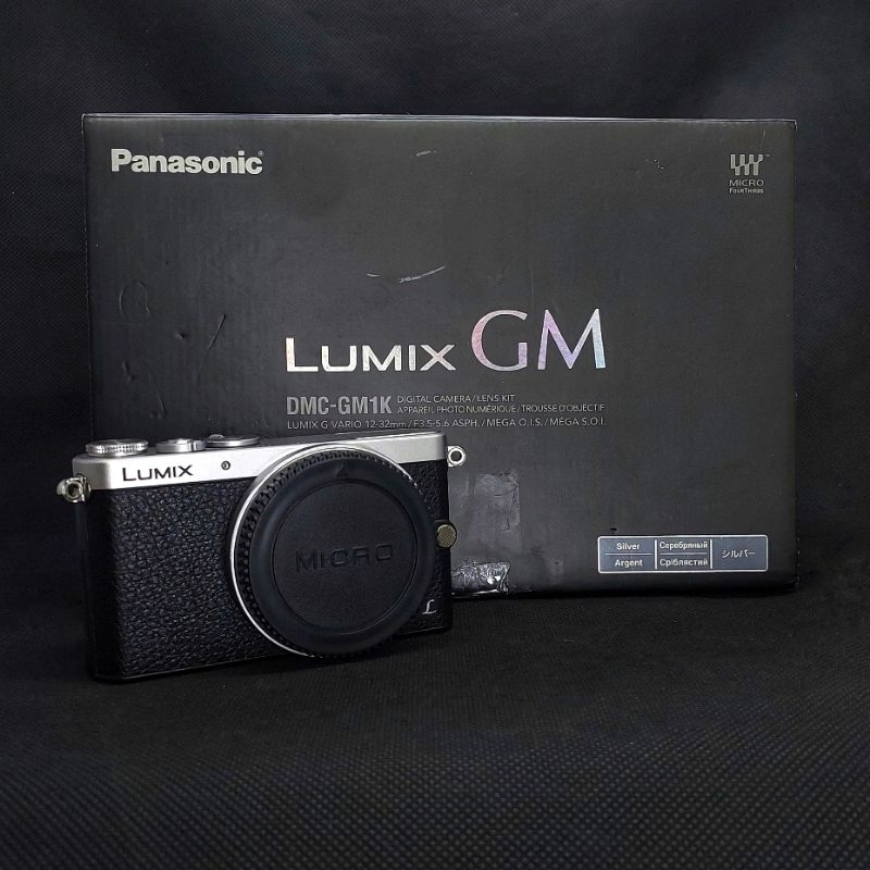kamera mirrorless panasonic lumix GM1 fullset body only