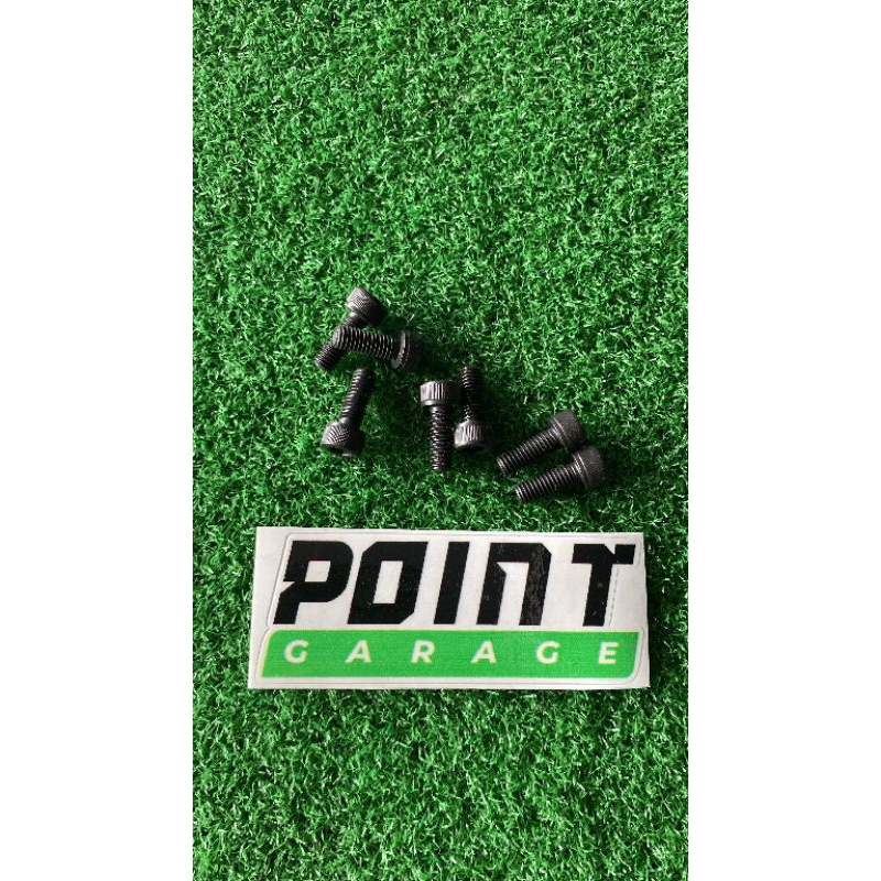 Baut L Baja Hitam Ukuran 6x16