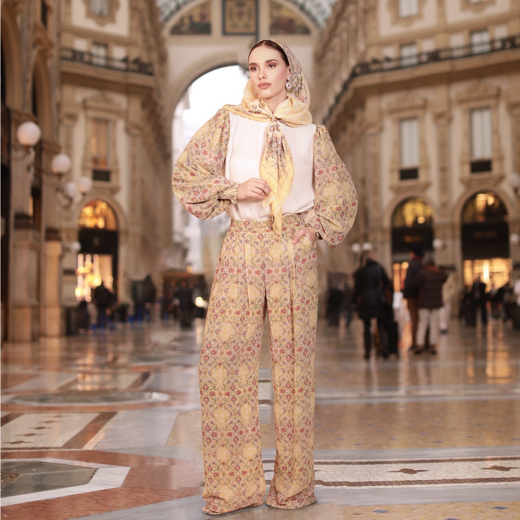 MANDJHA Briana Set By IVAN GUNAWAN - Raya Busana Muslim Setelan Modest ORIGINAL