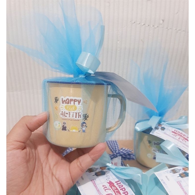 hampers mug enamel/souvenir khitan,hampers lebaran/hampers wisuda