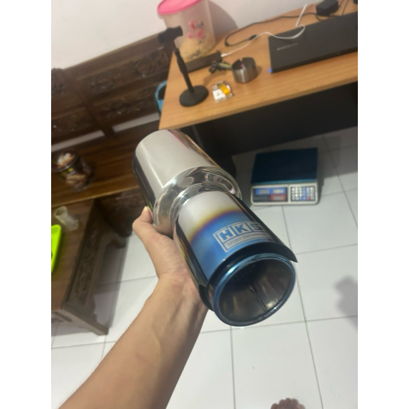 KNALPOT HKS TOPI SUARA BASS ADEM