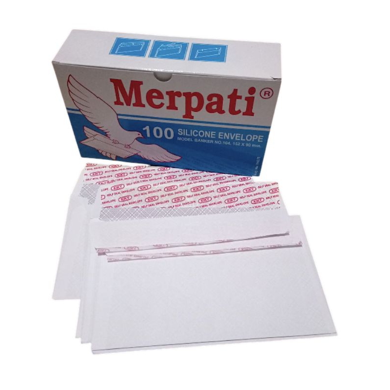 

1 BOX AMPLOP MERPATI SEDANG NO.104 ISI 100 PCS