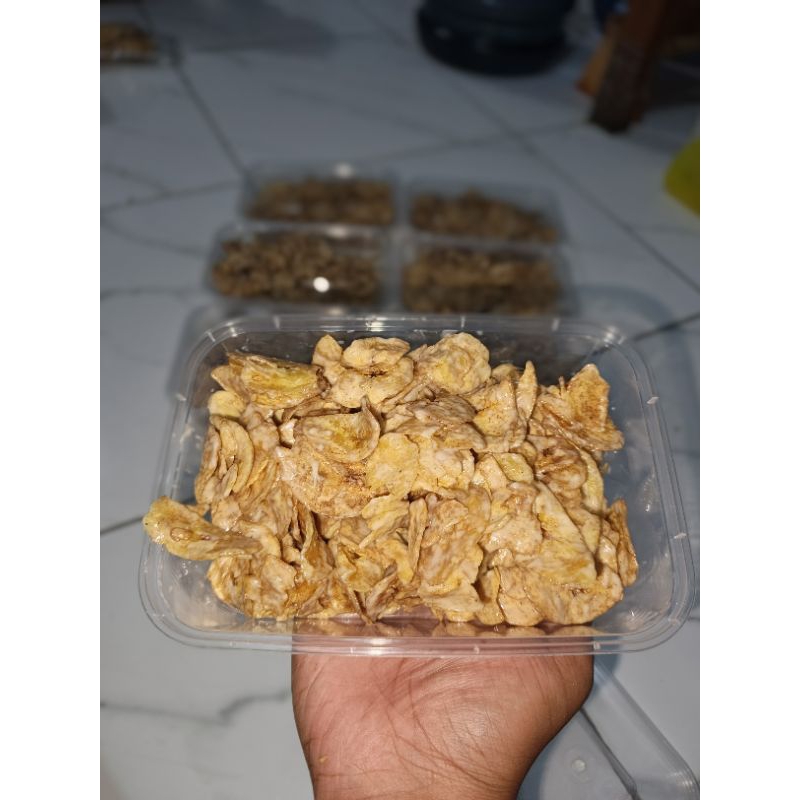 

keripik pisang rasa tiramisu lumer