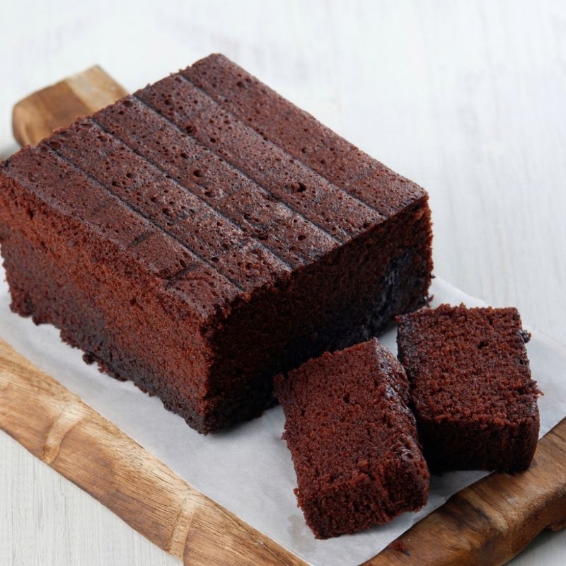 

Brownies Kukus Original Tanpa Toping 20x10cm