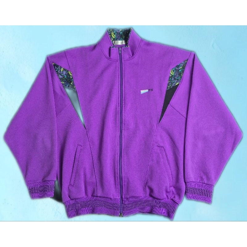 Jaket Tracktop Boxy Vintage Bagus Second PreLoved Coner