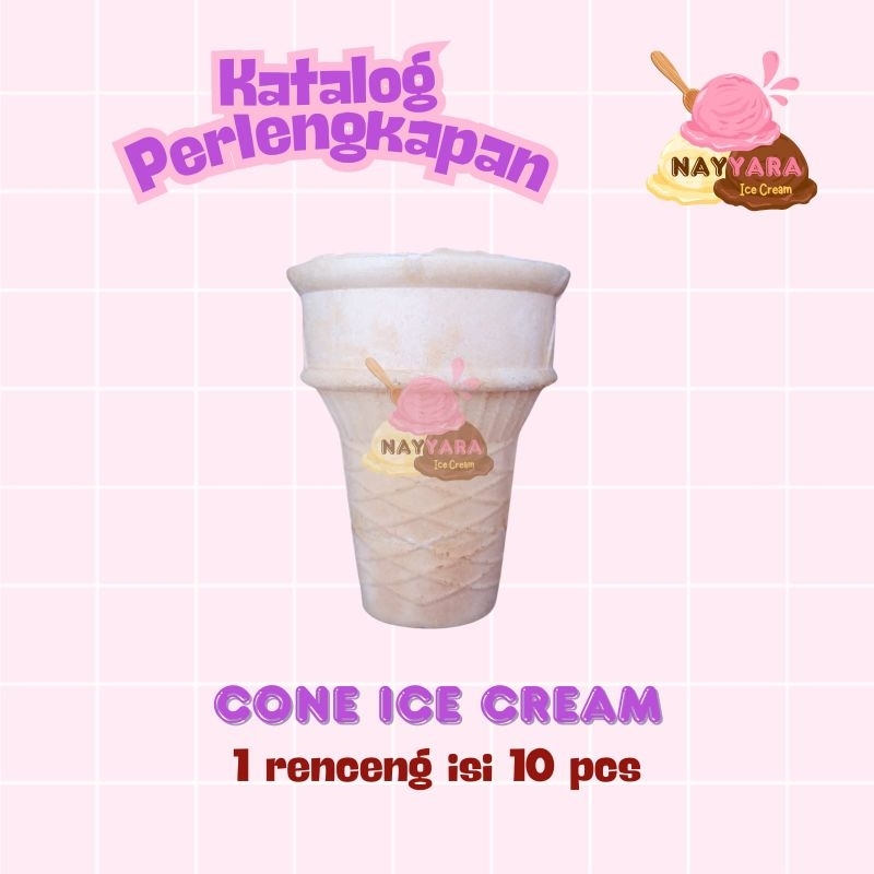 Cone Es Krim / Ice Cream Cone
