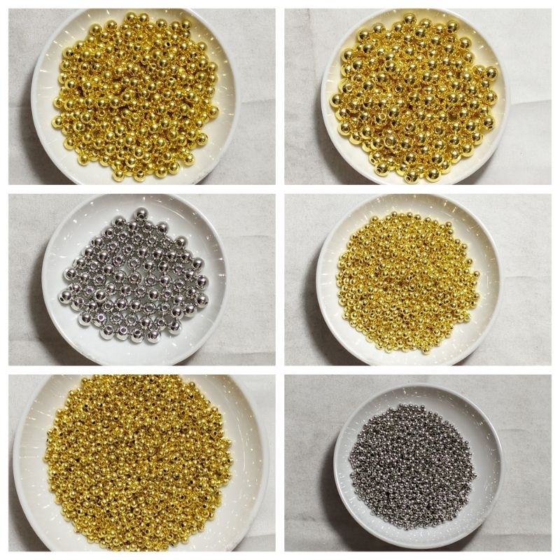 Manik Metalik CCB Emas Perak 20 Gram