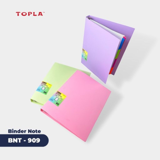 

Binder Note 909 26 Ring Pastel Buku Catatan Sekolah Journal Agenda Ukuran B5 Topla