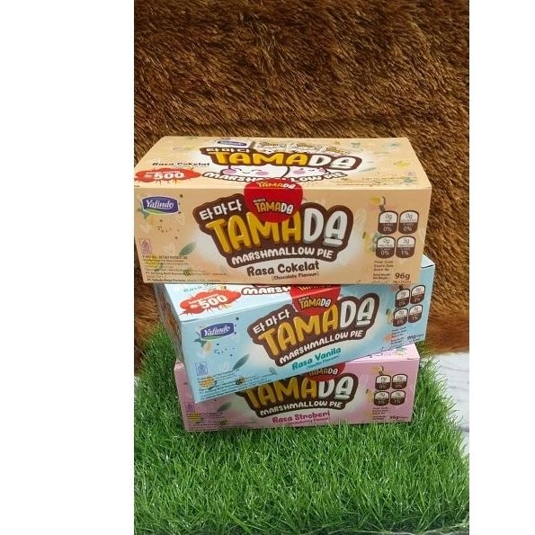

Tamada Marshmallow Pie ( isi 24 pcs) halal